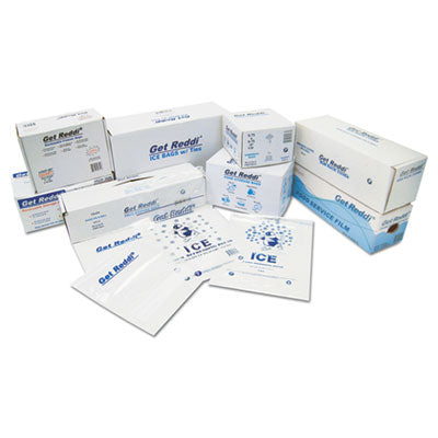 IBSPB100824M Food Bags, 5.5 gal, 10 x 8 x 24, Clear, 500/Carton INTEGRATED BAGGING SYSTEMS