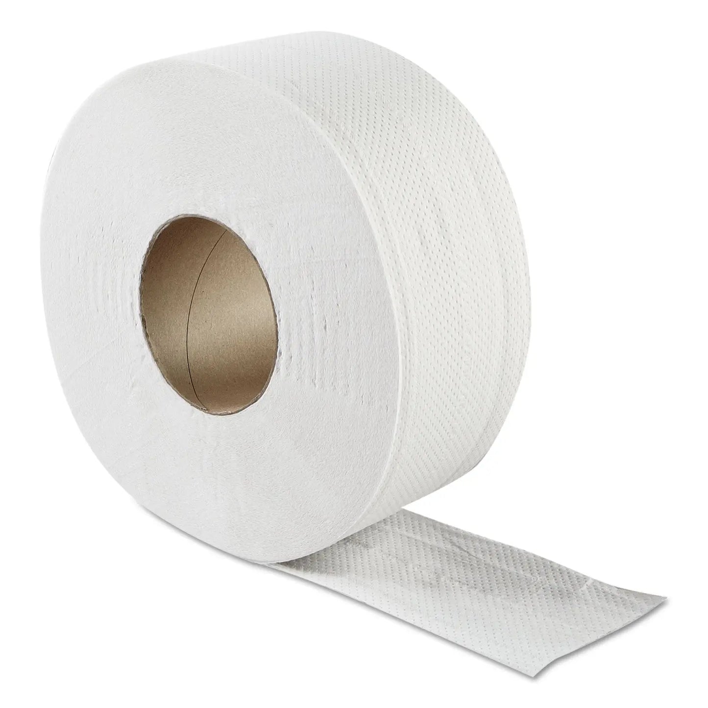 GENULTRA9B JRT Jumbo Bath Tissue, Septic Safe, 2-Ply, 3.3" x 500 ft, White, 12 Rolls/Carton GEN