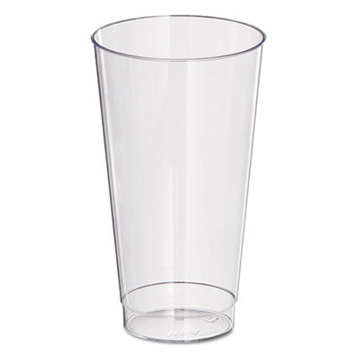 WNAT16 Comet Plastic Tumbler, Squat, 16 oz, Clear, 25/Pack, 20 Packs/Carton