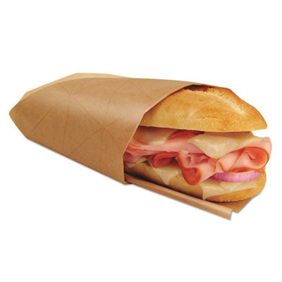 BGC300848 EcoCraft Dubl Shield Insulated Paper Wraps, 12 x 12, Natural, 500/Box, 4 Boxes/Carton