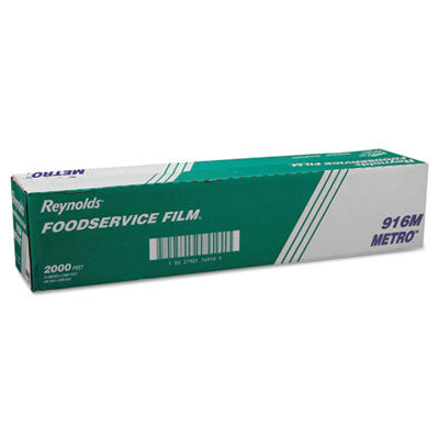 RFP916M Metro Light-Duty PVC Film Roll with Cutter Box, 24" x 2,000 ft REYNOLDS FOOD PACKAGING