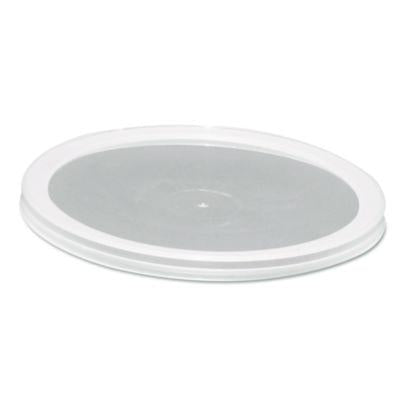 WNAAPCTRL409PP Deli Container Lids, Over-Cap-Style, Clear, Plastic, 50/Pack, 10 Packs/Carton