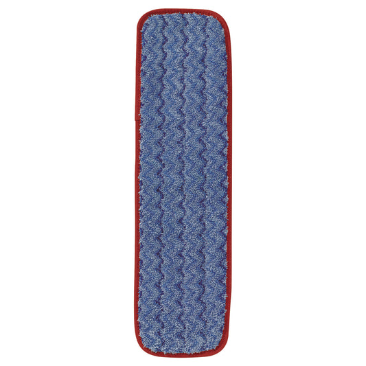 RCPQ410RED Microfiber Wet Mopping Pad, 18.5" x 5.5" x 0.5", Red
