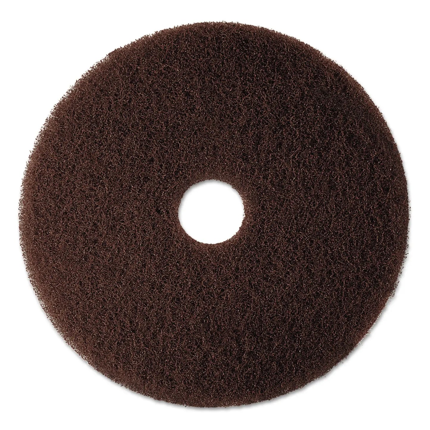 Low-Speed High Productivity Floor Pads 7100, 20" Diameter, Brown, 5/Carton MMM