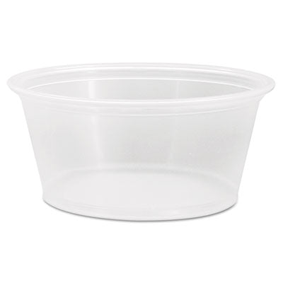 DCC325PC Conex Complements Portion/Medicine Cups, 3.25 oz, Plastic, Clear, 125/Bag, 20 Bags/Carton