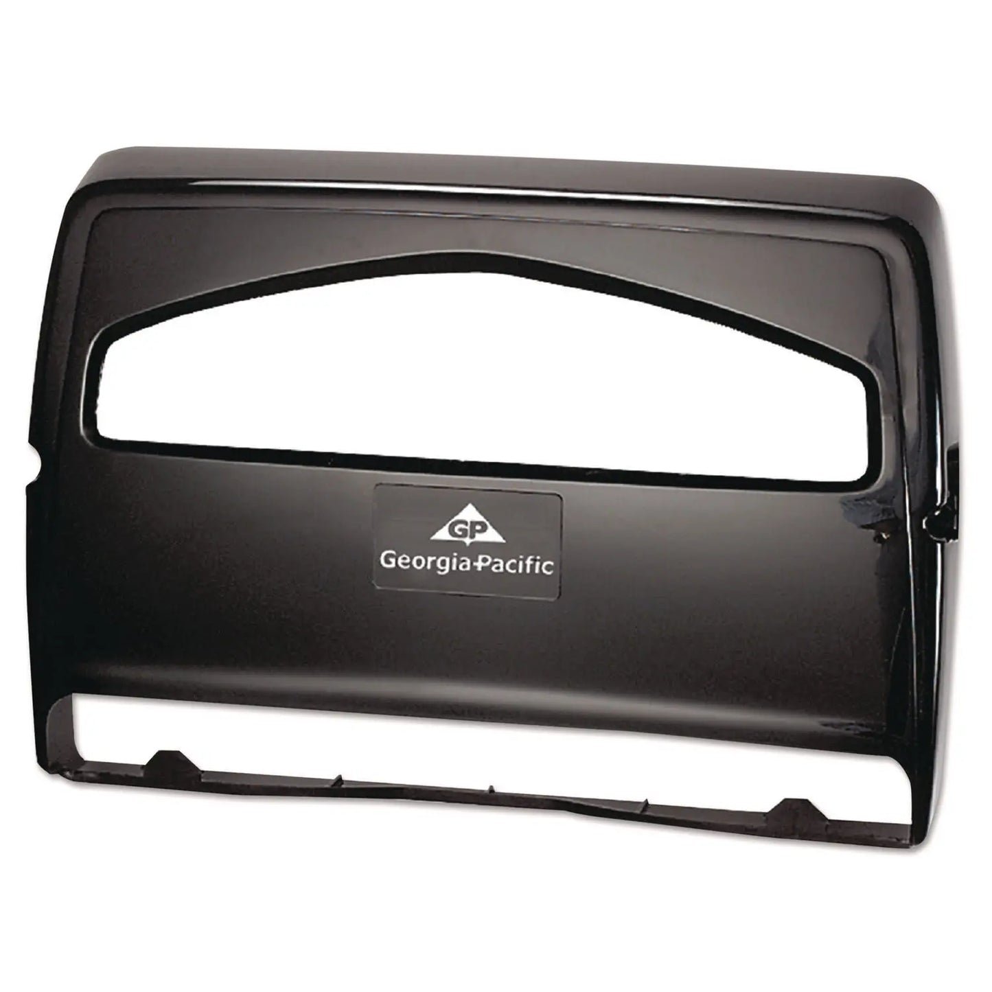 GPC57748 Safe-T-Gard Toilet Seat Cover Dispenser, Half-Fold, 16.38 X 2.5 X 11.75, Black Georgia Pacific Professional