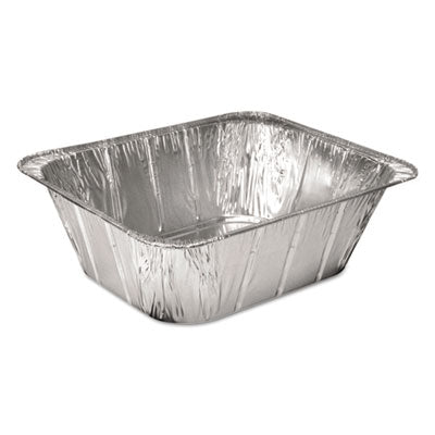 HFA201450 Aluminum Steam Table Pans, Half-Size Extra Deep, 4.19" Deep, 10.31 x 12.69, 100/Carton HOFFMASTER