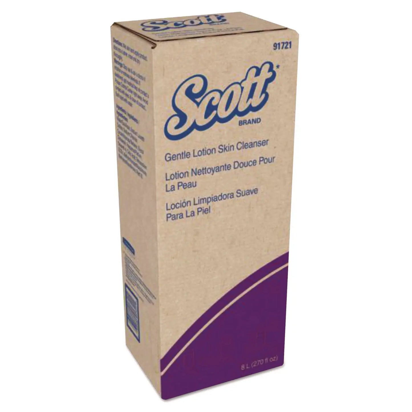 KCC91721 Lotion Hand Soap Cartridge Refill, Floral Scent, 8 L, 2/carton Scott