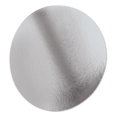 HFA2058L Foil Laminated Board Lids, 8.25" Diameter, Silver, Aluminum, 500/Carton HOFFMASTER