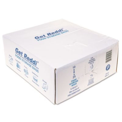 IBSPB100824XH Food Bags, 5.5 gal, 10" x 8" x 24", Clear, 500/Carton INTEGRATED BAGGING SYSTEMS