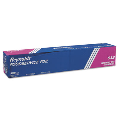 RFP633 Extra Heavy-Duty Aluminum Foil Roll, 24" x 500 ft REYNOLDS FOOD PACKAGING