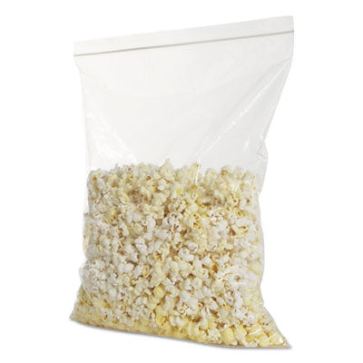 MGPMGZ4P1215 Zippit Resealable Bags, 4 Mil, 12" X 15", Clear, 500/carton