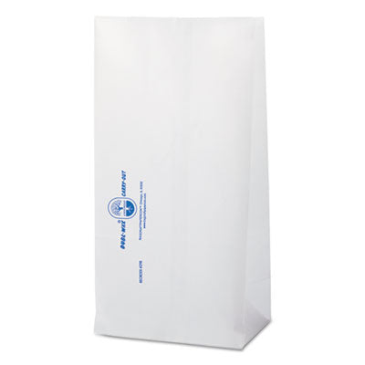 BGC300298 Dubl Wax SOS Bakery Bags, 6.13" x 4" x 12.38", White, 1,000/Carton