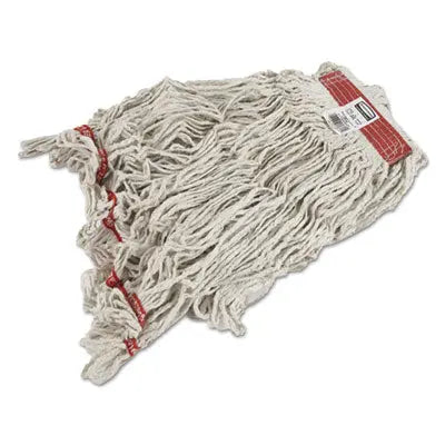 RCPC113WHI Swinger Loop Wet Mop Heads, Cotton/Synthetic, Large, White, 6/Carton RUBBERMAID COMMERCIAL PROD.