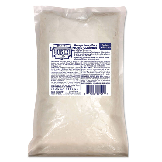 DIA10991 Orange Heavy Duty Hand Cleaner Refill, Citrus Scent, 2 L