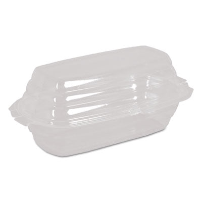 WNABB9104 Comet Dessertware Containers/Lids, Banana Split, 4 x 8 x 3.12, Clear, Plastic, 500/Carton
