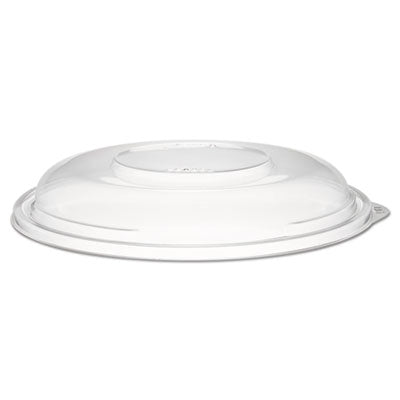 DCCC64BDL PresentaBowls Clear Dome Lids, 7.3" Diameter x 1.1" h, Clear, Plastic, 63 Lids/Bag, 4 Bags/Carton