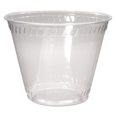 FABGC9OF Greenware Cold Drink Cups, Old Fashioned, 9 oz, Sugarcane, Clear, 50/Sleeve, 20 Sleeves/Carton FABRI-KAL