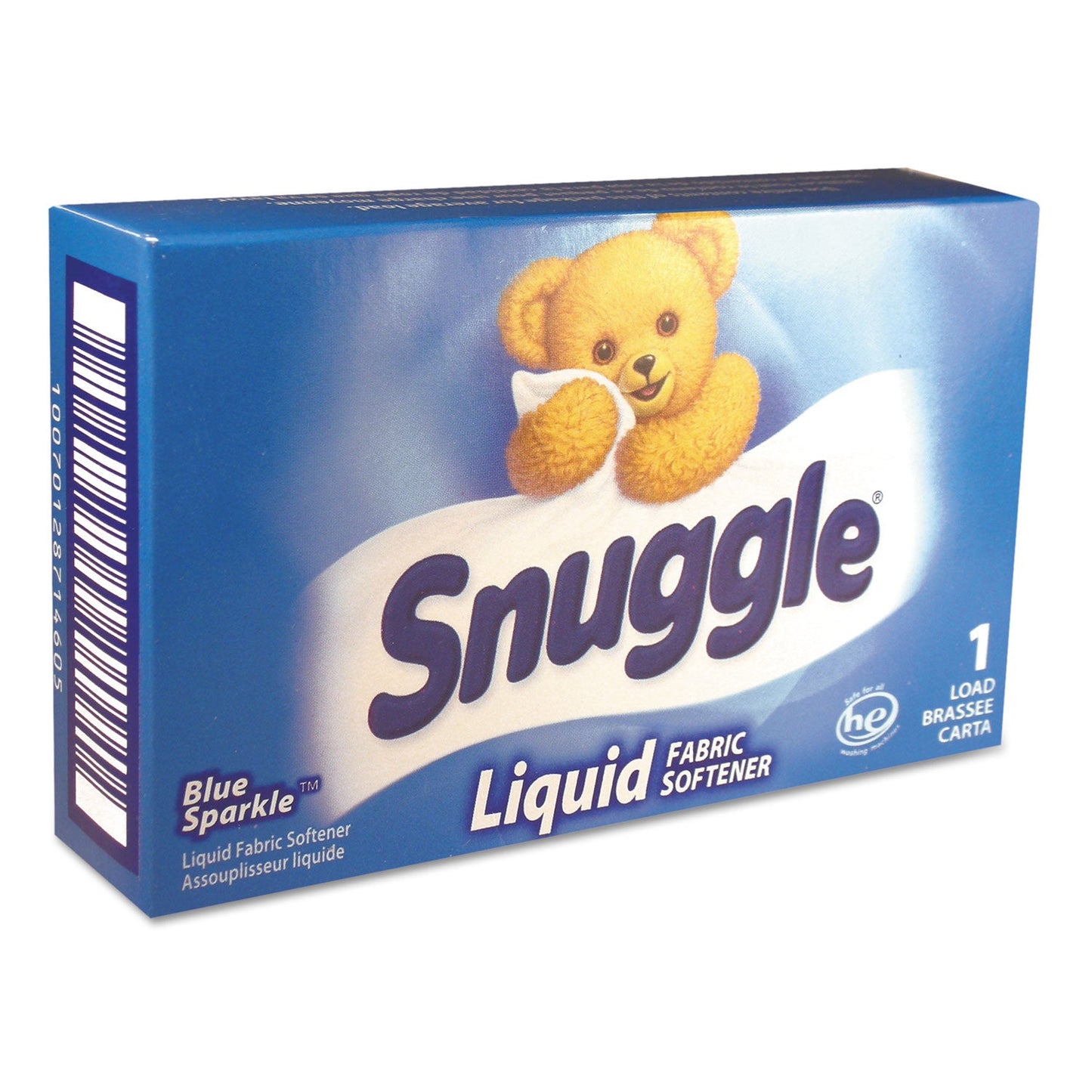 VEN2979996 Liquid He Fabric Softener, Original, 1 Load Vend-Box, 100/carton Snuggle