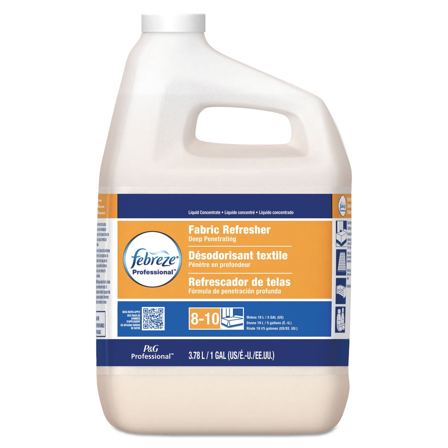 PGC36551 Professional Deep Penetrating Fabric Refresher, 5x Concentrate, 1 Gal Bottle, 2/carton Febreze