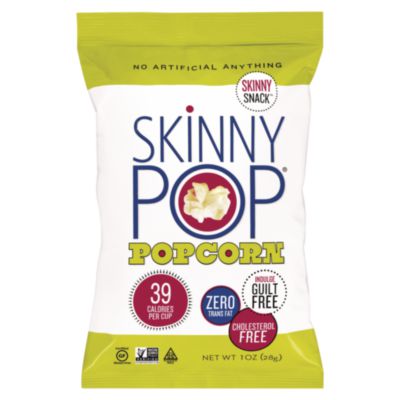 PCN00408 Popcorn, Original, 1 Oz Bag, 12/carton SKINNYPOP POPCORN