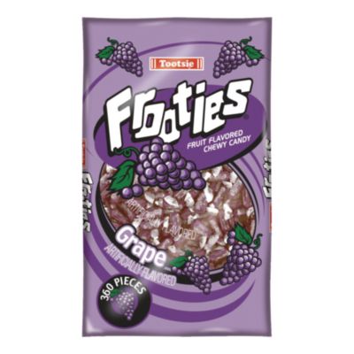 TOO7801 Frooties, Grape, 38.8 Oz Bag, 360 Pieces/bag TOOTSIE ROLL INDUSTRIES