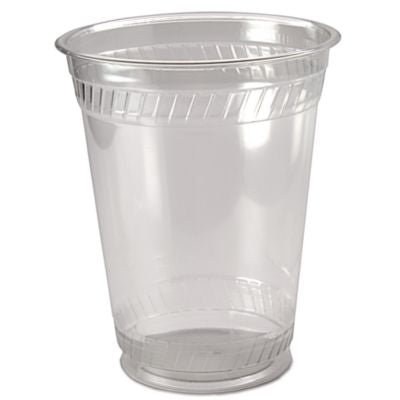 FABKC16S Kal-Clear PET Cold Drink Cups, 16 oz to 18 oz, Plastic, Clear, 50/Sleeve, 20 Sleeves/Carton FABRI-KAL