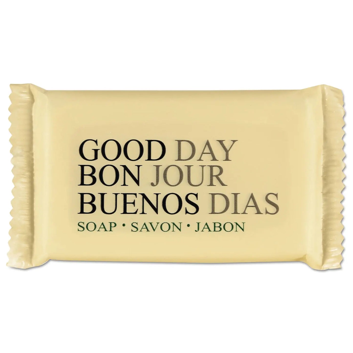 GTP390150A Amenity Bar Soap, Pleasant Scent, # 1 1/2, 500/Carton Good Day