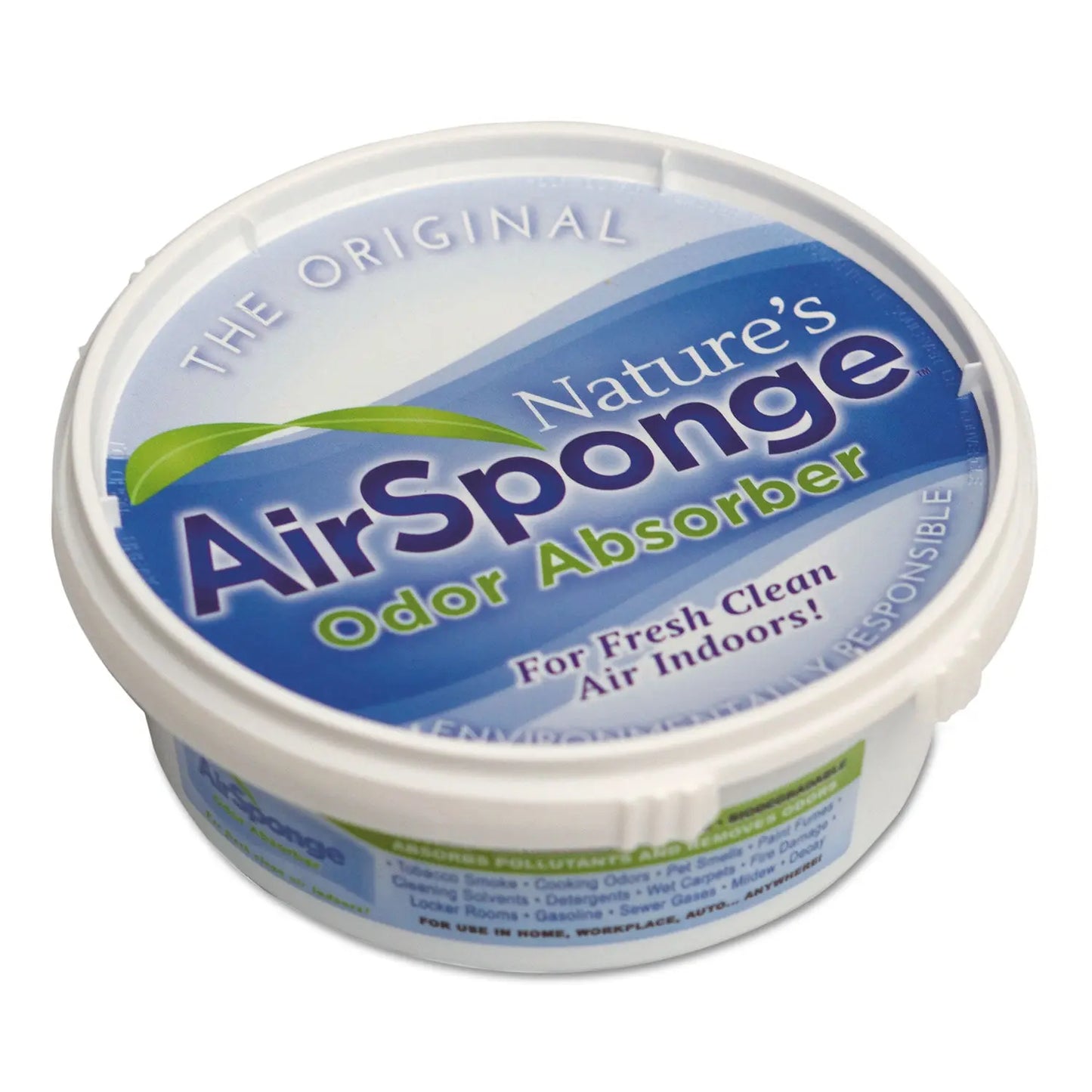 DEL1011EA Sponge Odor Absorber, Neutral, 0.5 Lb Cup Nature's Air