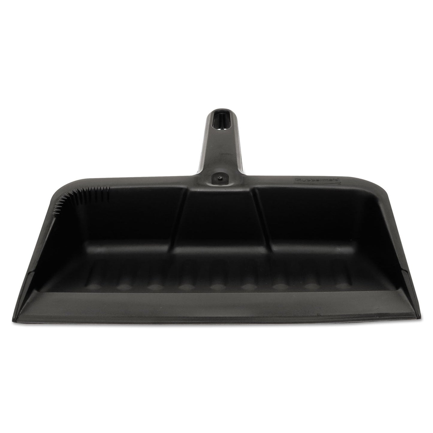 RCP2005CHA Heavy-Duty Dustpan, 8.25 X 12.25 , Polypropylene, Charcoal RUBBERMAID COMMERCIAL PROD.