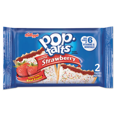 KEB31732 Pop Tarts, Frosted Strawberry, 3.67 Oz, 2/pack, 6 Packs/box