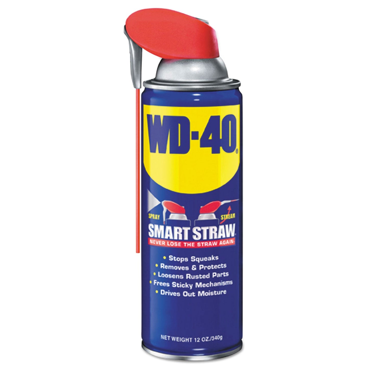 WDF490057 Smart Straw Spray Lubricant, 12 Oz Aerosol Can, 12/carton WD-40