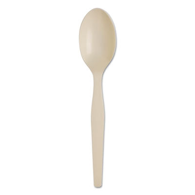 DXESSS11B SmartStock Plastic Cutlery Refill, Series-O, Mediumweight Spoon, Beige, 40/Pack, 24 Packs/Carton