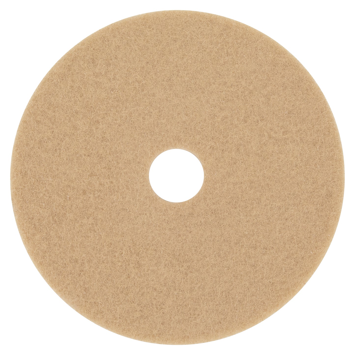 MMM05606 Ultra High-Speed Floor Burnishing Pads 3400, 20" Diameter, Tan, 5/carton