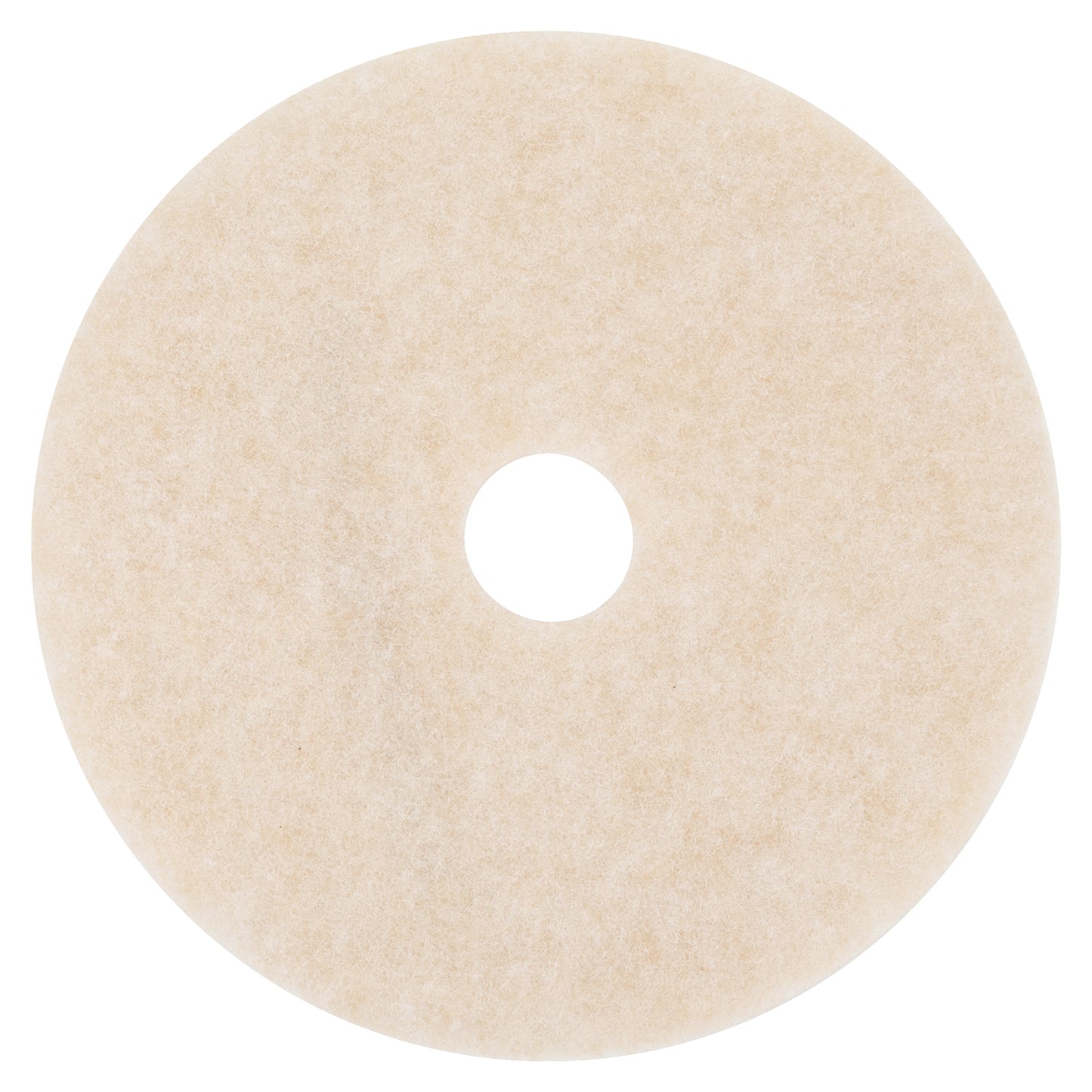 MMM18066 Ultra High-Speed Topline Floor Burnishing Pads 3200, 20" Diameter, White/amber, 5/carton