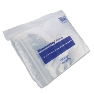 MGPMGZ2P0708 Plastic Zipper Bags, 32 oz, 7" x 8", Clear, 1,000 Bags/Box, 2 Boxes/Carton FANTAPAK