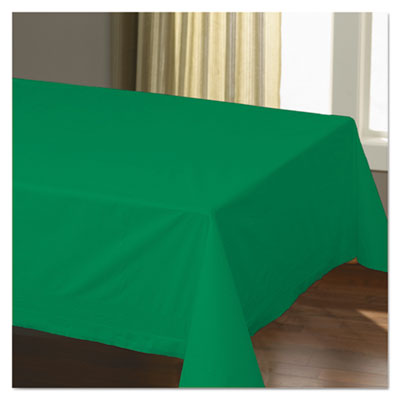 HFM220629 Cellutex Table Covers, Tissue/polylined, 54" X 108", Jade Green, 25/carton