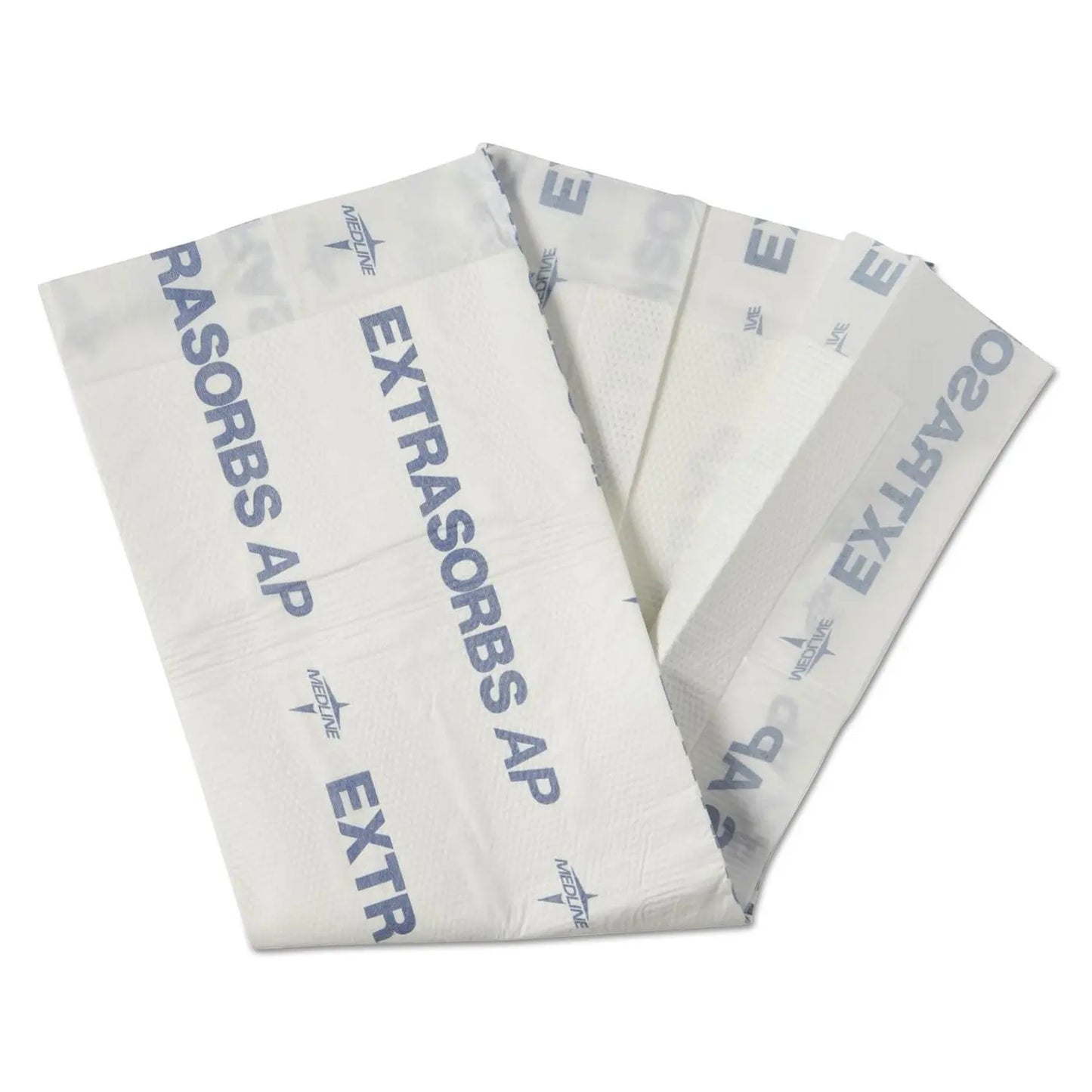 MIIEXTSRB3036CT Extrasorbs Air-Permeable Disposable Drypads, 30" X 36", White, 70/carton Medline