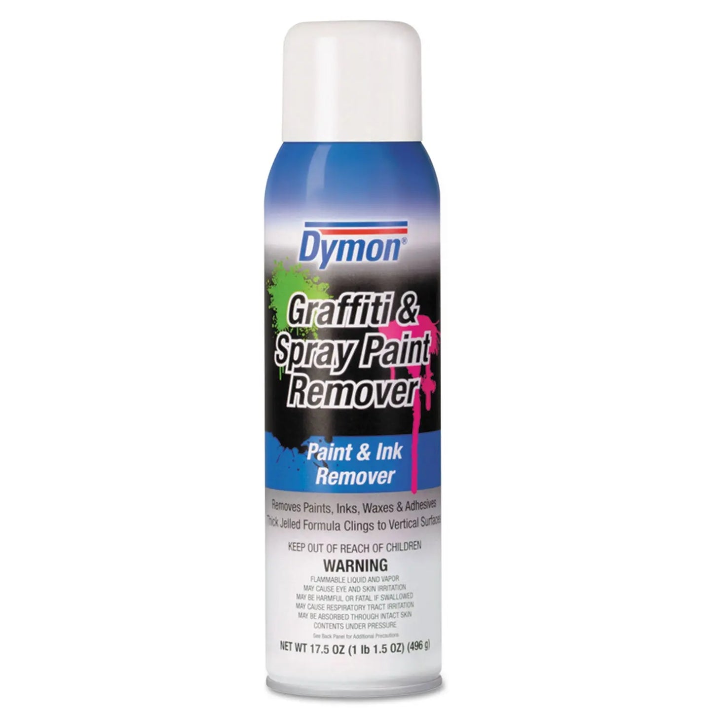 ITW07820 Graffiti/paint Remover, Jelled Formula, 17.5 Oz Aerosol Spray Dymon