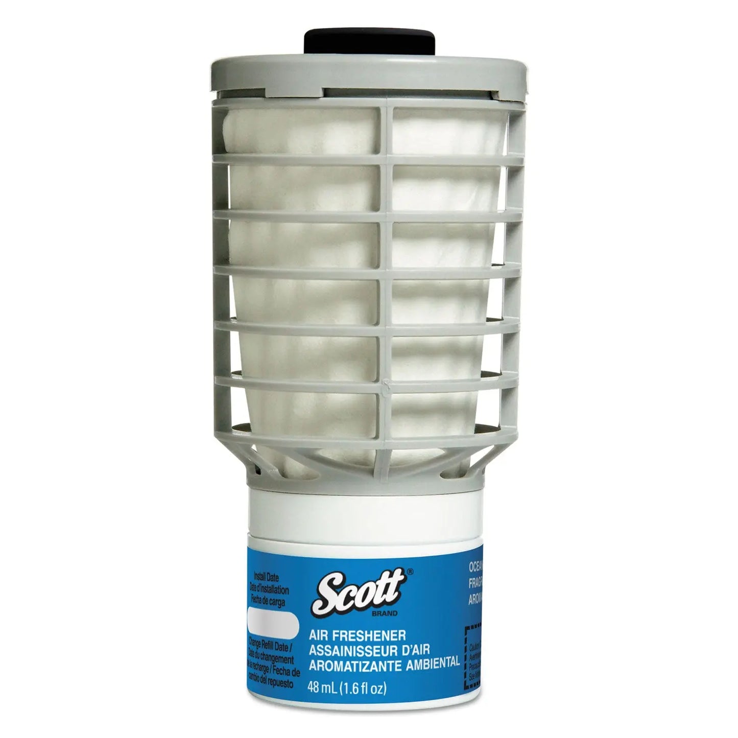 KCC91072 Essential Continuous Air Freshener Refill, Ocean, 48 Ml Cartridge, 6/carton Scott