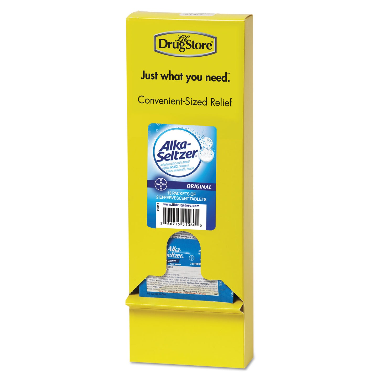 LIL51060 RECARGA, ALCOHOL, 15/CAJA