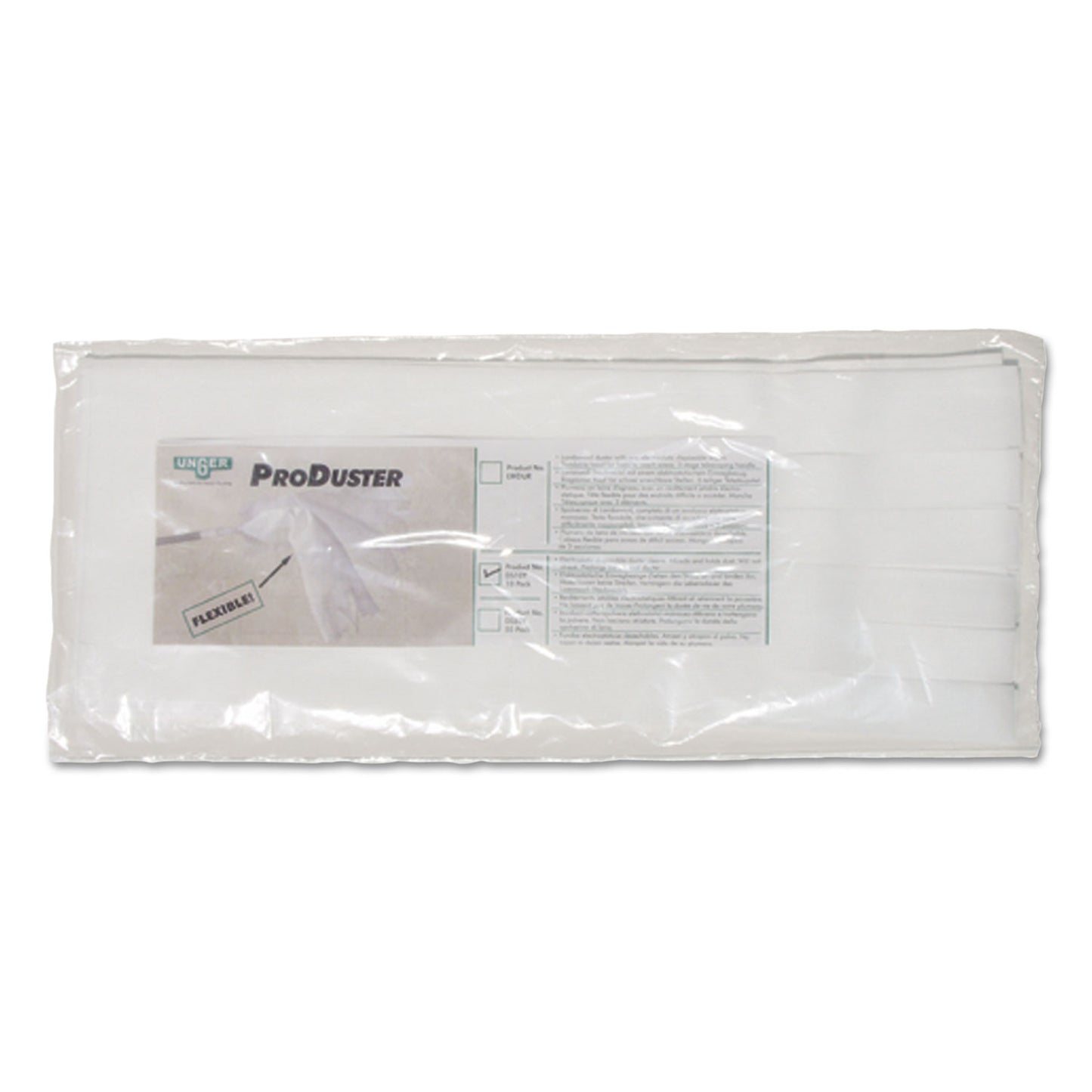UNGDS50Y Produster Disposable Replacement Sleeves, Polyester, White, 7" X 18", 50/pack