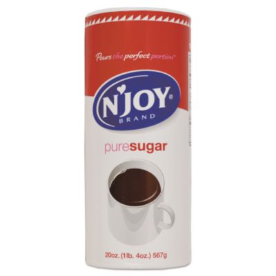 NJO90585 Pure Sugar Cane, 20 Oz Canister SUGAR FOODS CORPORATION