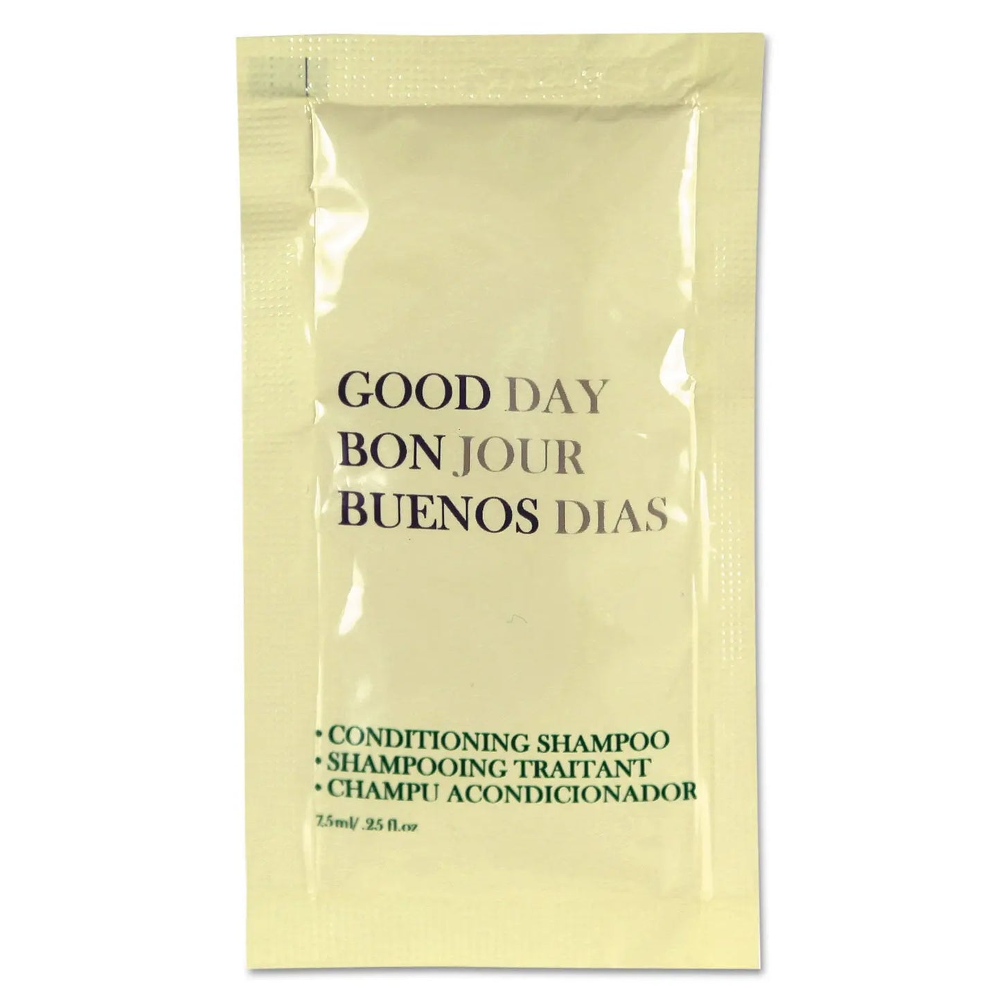 GTP485 Conditioning Shampoo, Fresh Scent, 0.25 oz, 500/Carton Good Day