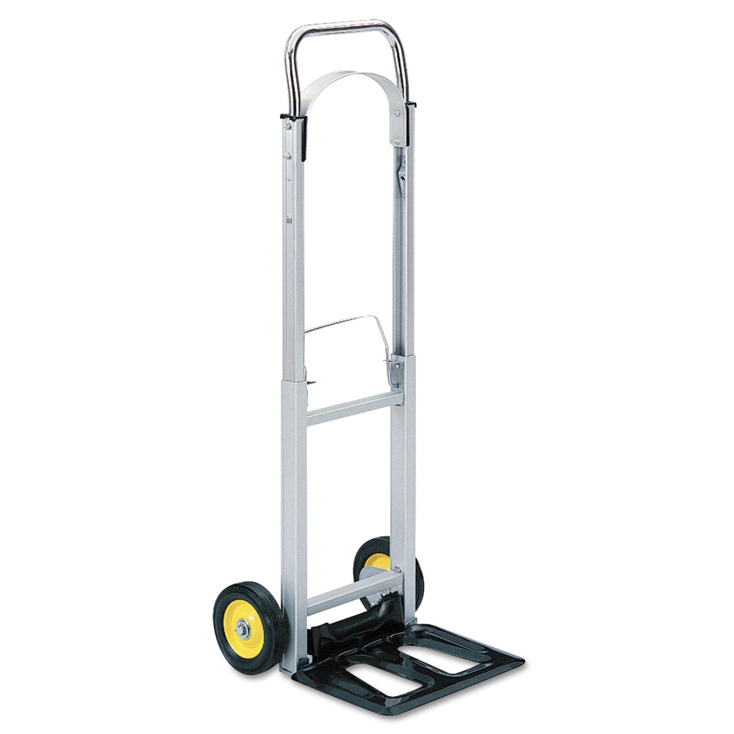SAF4061 HideAway Aluminum Hand Truck, 250 lb Capacity, 15.5 x 16.5 x 43.5, Aluminum Safco