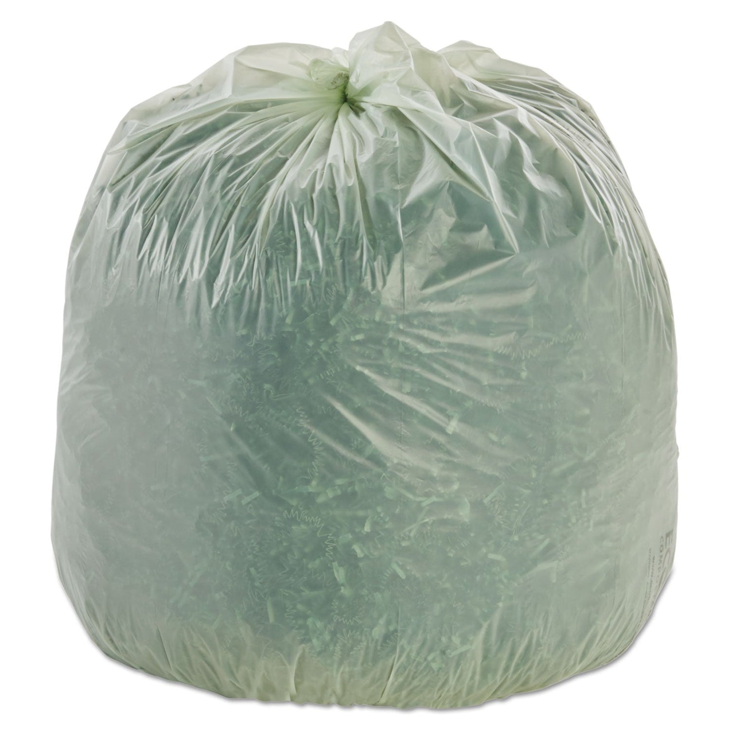 STOE3039E11 Ecosafe-6400 Bags, 30 Gal, 1.1 Mil, 30" X 39", Green, 48/box Stout by Envision