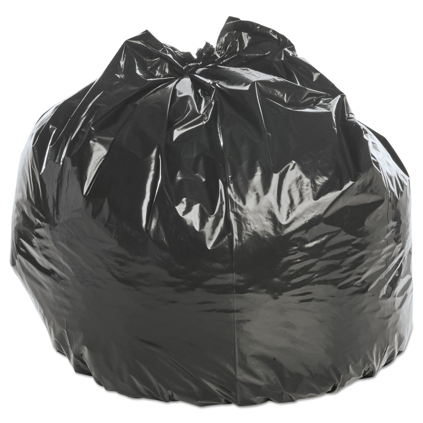 STOP4045K20 Insect-Repellent Trash Bags, 45 Gal, 2 Mil, 40" X 45", Black, 65/box Stout by Envision