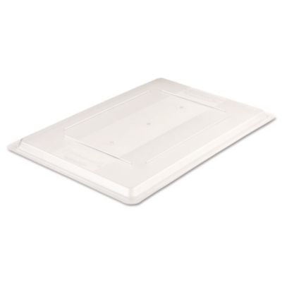 RCP3302CLE Food/Tote Box Lids, 26 x 18, Clear, Plastic RUBBERMAID COMMERCIAL PROD.