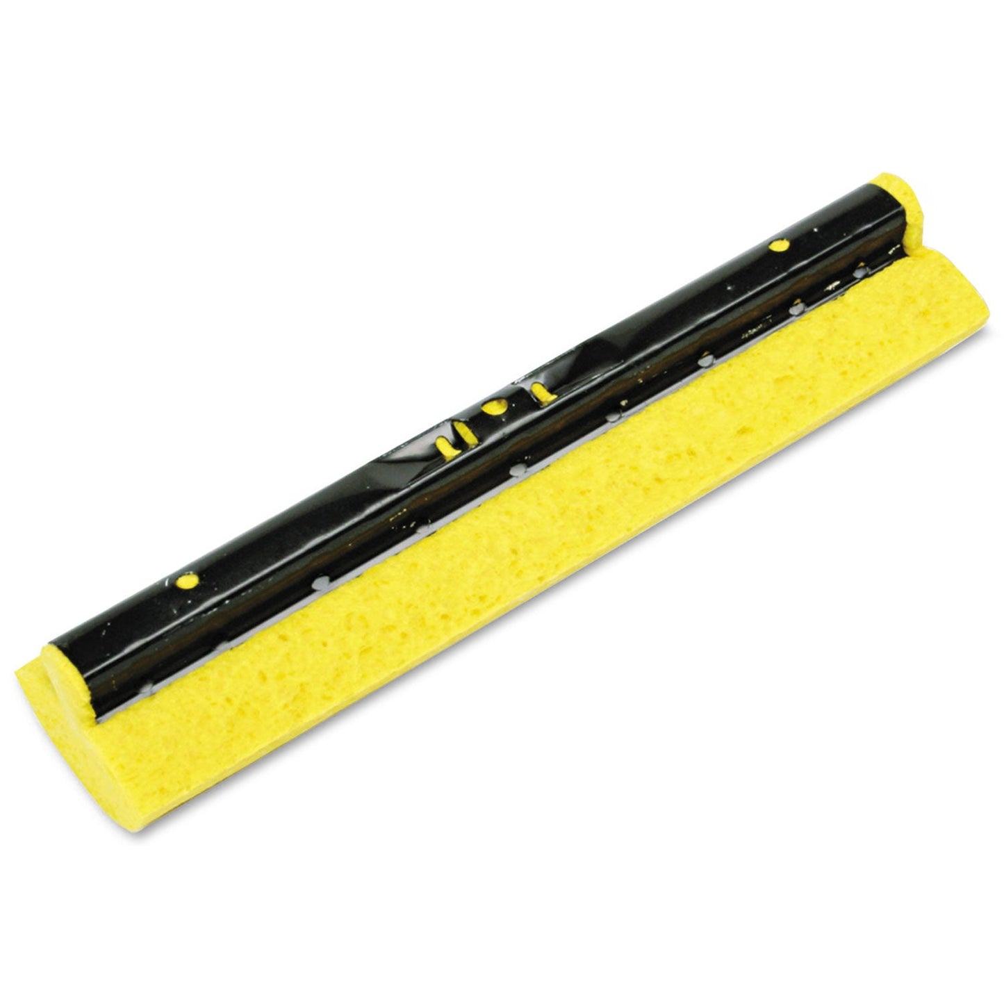 RCP6436YEL Mop Head Refill For Steel Roller, Sponge, 12" Wide, Yellow RUBBERMAID COMMERCIAL PROD.