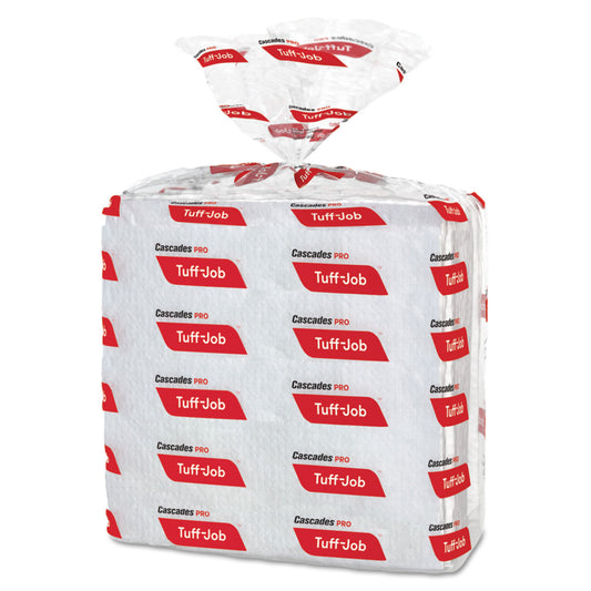 CSDW300 Tuff-Job S300 Airlaid Wipers, 12 X 13, White, 50/pack, 16/carton